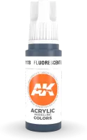 Photo de Ak Interactive  Pot de Peinture - Fluorescent Blue (17 ml)