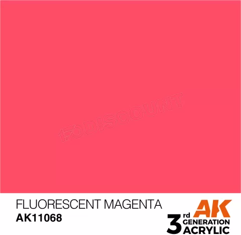 Photo de Ak Interactive  Pot de Peinture - Fluorescent Magenta (17 ml)