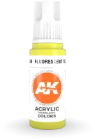 Photo de Ak Interactive  Pot de Peinture - Fluorescent Yellow (17 ml)