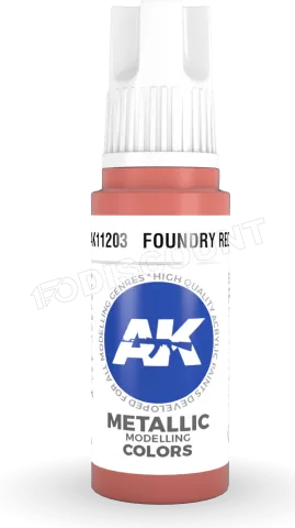 Photo de Ak Interactive  Pot de Peinture - Foundry Red (17 ml)