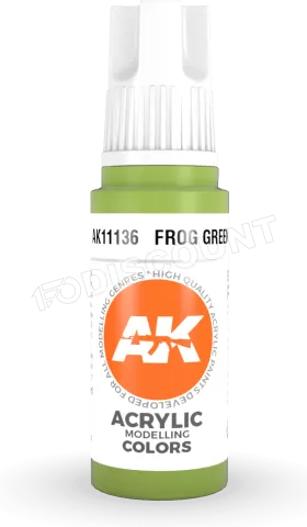 Photo de Ak Interactive  Pot de Peinture - Frog Green (17 ml)