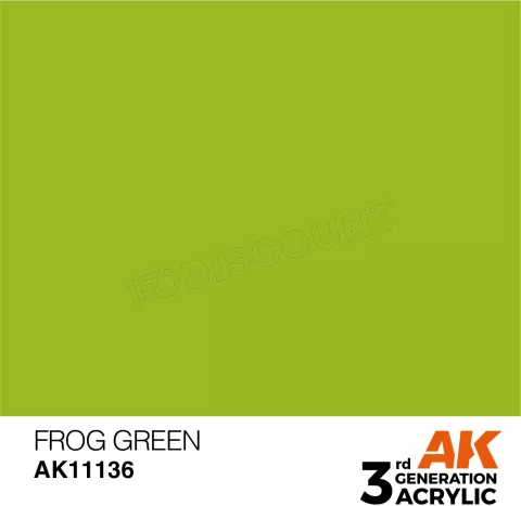 Photo de Ak Interactive  Pot de Peinture - Frog Green (17 ml)