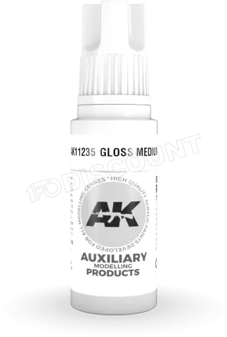 Photo de Ak Interactive  Pot de Peinture - Gloss Medium (17 ml)