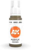 Photo de Ak Interactive  Pot de Peinture - Green-Brown (17 ml)