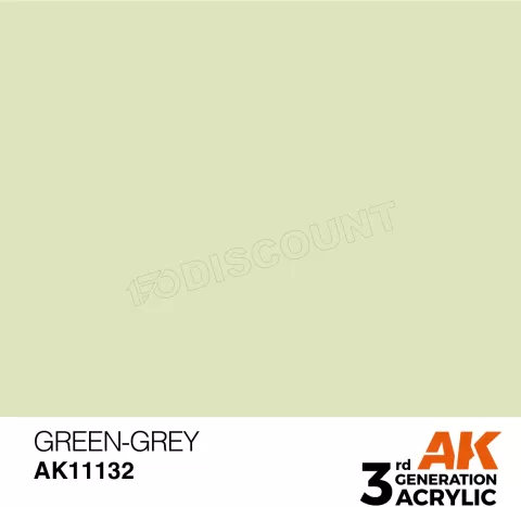 Photo de Ak Interactive  Pot de Peinture - Green-Grey (17 ml)