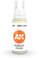 Photo de Ak Interactive  Pot de Peinture - Greenish White (17 ml)