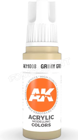 Photo de Ak Interactive  Pot de Peinture - Grimy Grey (17 ml)