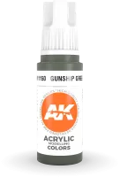 Photo de Ak Interactive  Pot de Peinture - Gunship Green (17 ml)