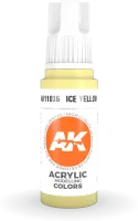 Photo de Ak Interactive  Pot de Peinture - Ice Yellow (17 ml)