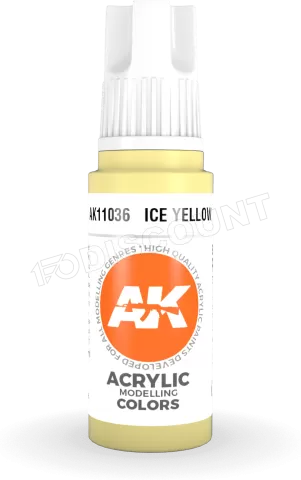 Photo de Ak Interactive  Pot de Peinture - Ice Yellow (17 ml)