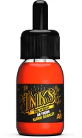 Photo de Ak Interactive  Pot de Peinture - Inks Blood Scarlet (30 ml)