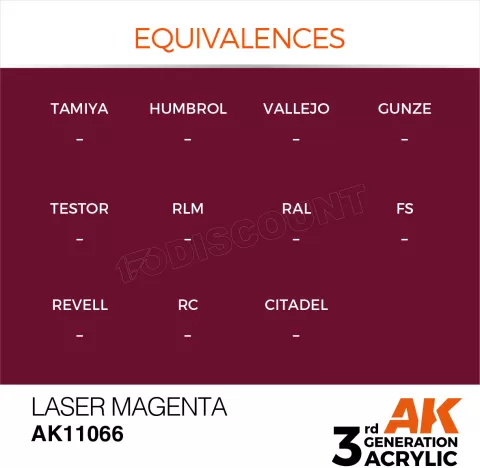 Photo de Ak Interactive  Pot de Peinture - Laser Magenta(17 ml)