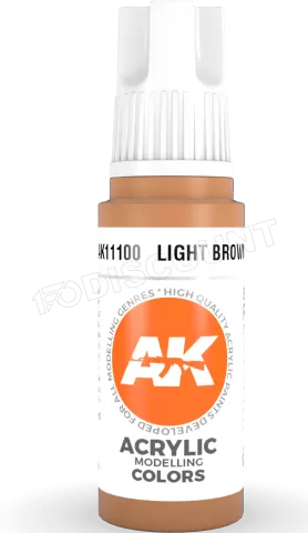 Photo de Ak Interactive  Pot de Peinture - Light Brown (17 ml)