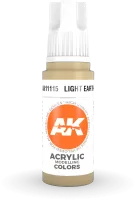 Photo de Ak Interactive  Pot de Peinture - Light Earth (17 ml)