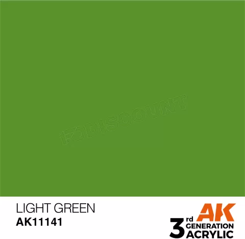 Photo de Ak Interactive  Pot de Peinture - Light Green (17 ml)