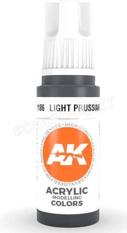 Photo de Ak Interactive  Pot de Peinture - Light Prussian Blue (17 ml)