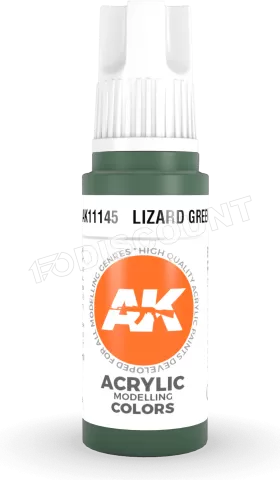 Photo de Ak Interactive  Pot de Peinture - Lizard Green (17 ml)