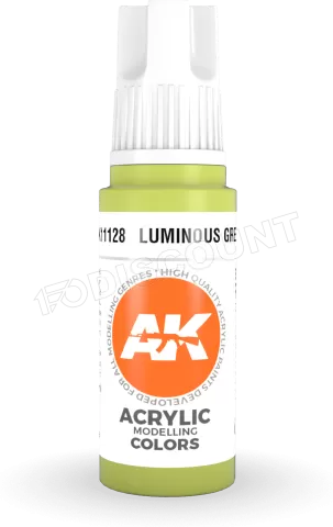 Photo de Ak Interactive  Pot de Peinture - Luminous Green (17 ml)