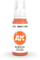 Photo de Ak Interactive  Pot de Peinture - Medium Orange (17 ml)