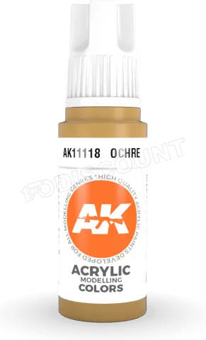 Photo de Ak Interactive  Pot de Peinture - Ocher (17 ml)