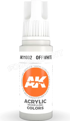 Photo de Ak Interactive  Pot de Peinture - Offwhite (17 ml)