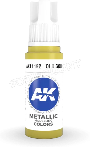 Photo de Ak Interactive  Pot de Peinture - Old Gold (17 ml)