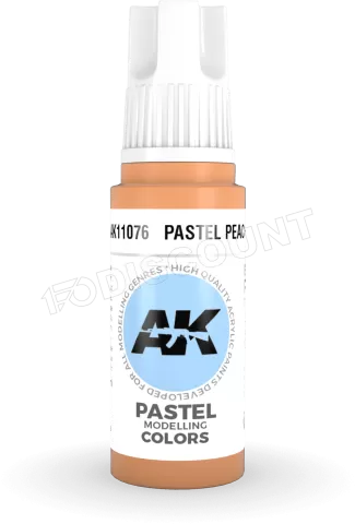 Photo de Ak Interactive  Pot de Peinture - Pastel Peach (17 ml)