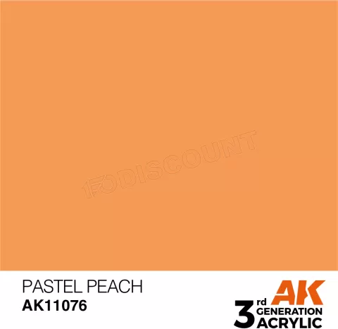 Photo de Ak Interactive  Pot de Peinture - Pastel Peach (17 ml)