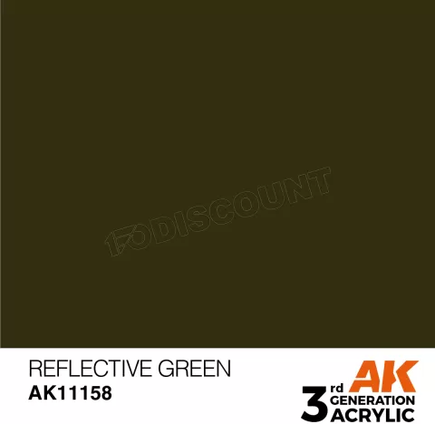 Photo de Ak Interactive  Pot de Peinture - Reflective Green (17 ml)