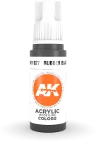 Photo de Ak Interactive  Pot de Peinture - Rubber Black (17 ml)