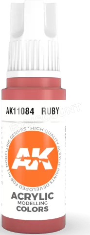 Photo de Ak Interactive  Pot de Peinture - Ruby (17 ml)