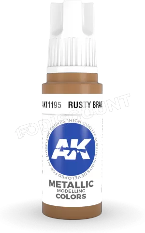 Photo de Ak Interactive  Pot de Peinture - Rusty Brass (17 ml)