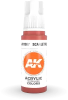 Photo de Ak Interactive  Pot de Peinture - Scarlet Red (17 ml)