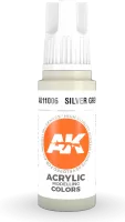 Photo de Ak Interactive  Pot de Peinture - Silver Grey (17 ml)