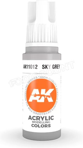 Photo de Ak Interactive  Pot de Peinture - Sky Grey (17 ml)