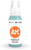 Photo de Ak Interactive  Pot de Peinture - Snow Blue (17 ml)