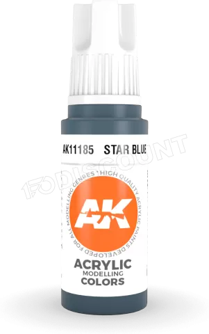 Photo de Ak Interactive  Pot de Peinture - Star Blue (17 ml)