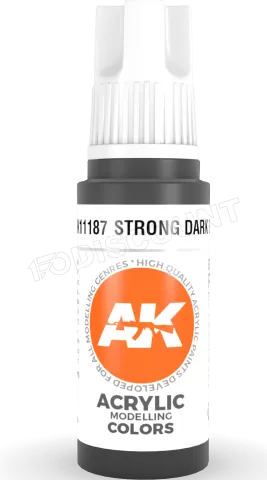 Photo de Ak Interactive  Pot de Peinture - Strong Dark Blue (17 ml)