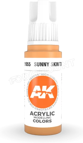 Photo de Ak Interactive  Pot de Peinture - Sunny Skin Tone (17 ml)