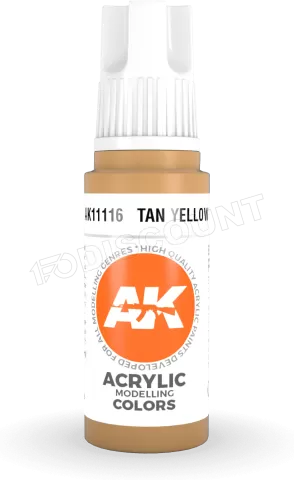 Photo de Ak Interactive  Pot de Peinture - Tan Yellow (17 ml)