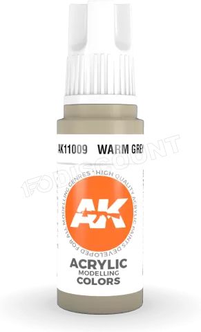 Photo de Ak Interactive  Pot de Peinture - Warm Grey (17 ml)