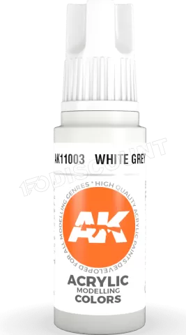 Photo de Ak Interactive  Pot de Peinture - White Grey (17 ml)