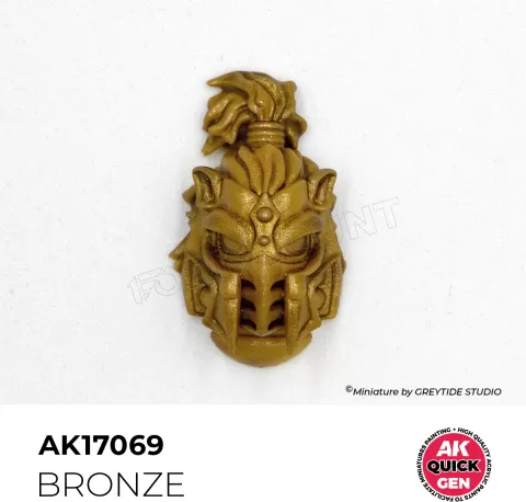 Photo de Ak Interactive Pot de Quick Gen - Bronze (18 ml)