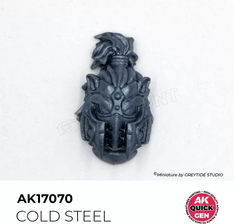 Photo de Ak Interactive Pot de Quick Gen - Cold Steel (18 ml)