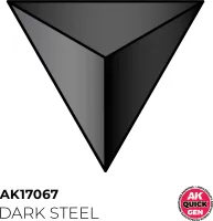 Photo de Ak Interactive Pot de Quick Gen - Dark Steel (18 ml)