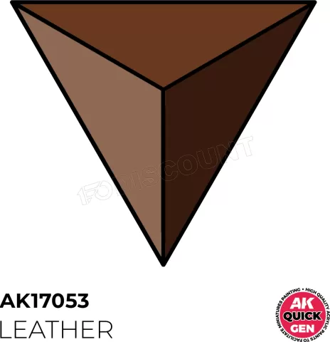 Photo de Ak Interactive Pot de Quick Gen - Leather (18 ml)