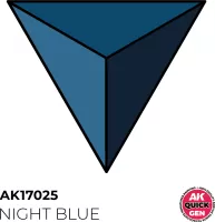 Photo de Ak Interactive Pot de Quick Gen - Night Blue (18 ml)