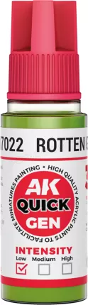 Photo de Ak Interactive Pot de Quick Gen - Rotten Green (18 ml)