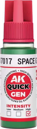 Photo de Ak Interactive Pot de Quick Gen - Space Green (18 ml)
