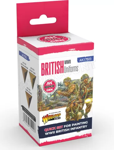 Photo de Ak Interactive Quick Gen - British Uniforms (Set 3 Refs)